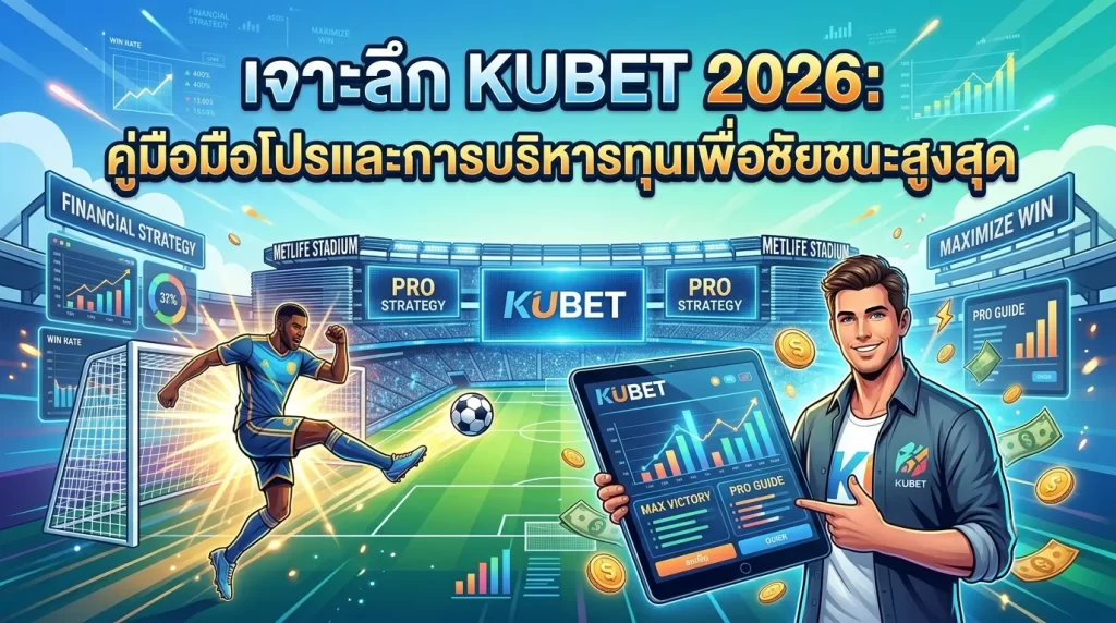 เจาะลึก KUBET 2026: คู่มือมือโปรและการบริหารทุนเพื่อชัยชนะสูงสุด